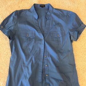 Express women’s Essential Stretch buttondown shirt